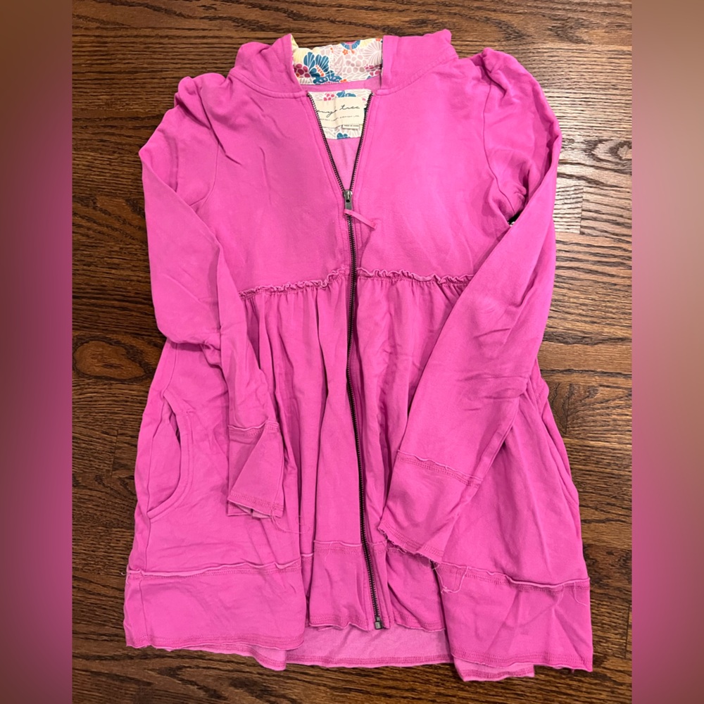 Evy's Tree Fuchsia Hoodie